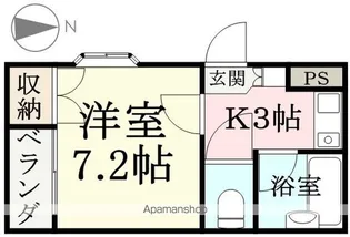 FREUDE【102号室】の間取り