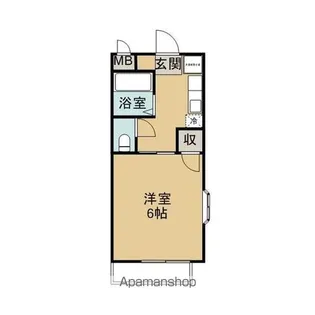 ラ・ビスタ【1階】の間取り