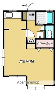 ブルーハイツ西池【1階】の間取り