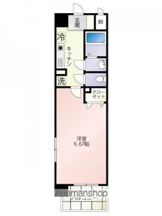 第20友建ビル【8階】の間取り