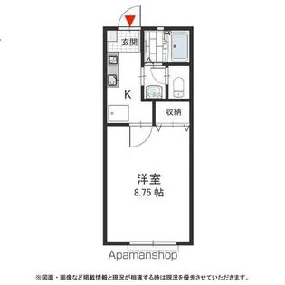 バモス リンピエサ【106号室号室】の間取り
