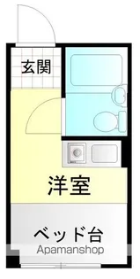ウエストインパート10(東十条)【2階】の間取り