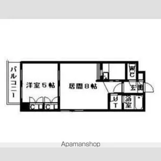 アルカディア33【201号室】の間取り
