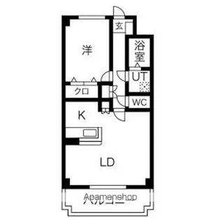 メゾンドオーブII【1階】の間取り