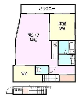 DSコート【201号室】の間取り