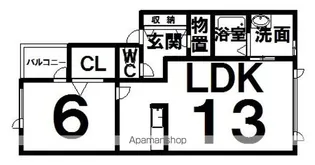 I AND U【3階】の間取り