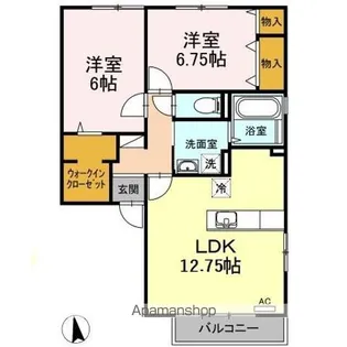 FANTASISTA【2階】の間取り