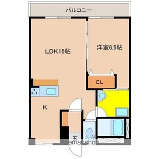 丸吉ビル【2階】の間取り
