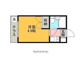 メゾン・ドモ【1階】の間取り