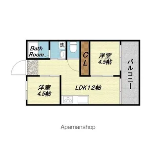 さくらハイツ【3階】の間取り