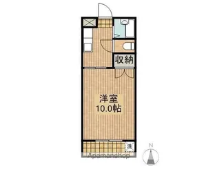 ステーションハイム【3階】の間取り