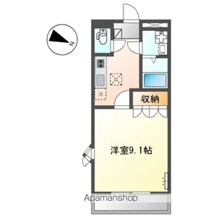 GーSTAGE 四国中央 参番館【1階】の間取り