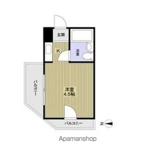 ルネッサンス32番館【3A号室】の間取り