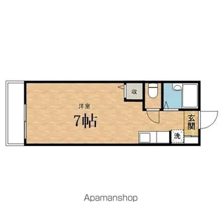 ルミエール【203号室】の間取り