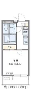 レオネクストコージーハウス赤坂【4階】の間取り