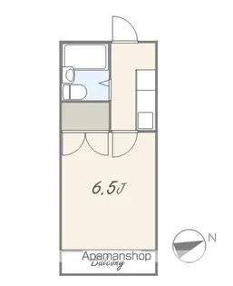 CENTIA WEST【1階】の間取り