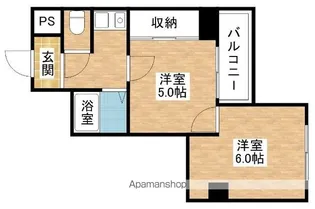 新大阪パート2【2階】の間取り