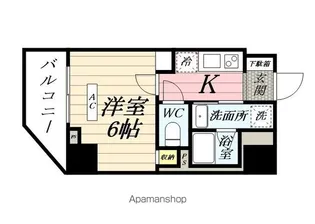 神奈川県横浜市鶴見区鶴見中央4丁目【マンション】の間取り