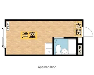 プリシード中野【208号室】の間取り
