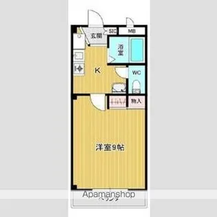 AMENITY中央【2階】の間取り