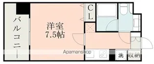 レジディア熊本辛島【7階】の間取り