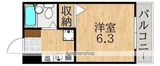 駅前岡ハイツ【6階】の間取り