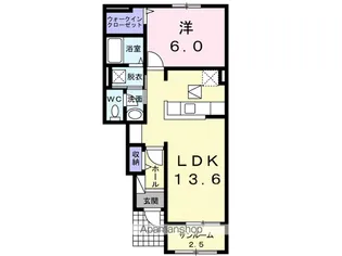 フォートレス B【1階】の間取り
