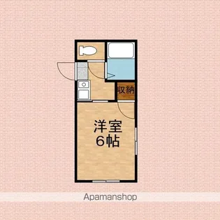 木母コーポ【2階】の間取り