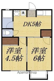 シティハイムユタカI【1階】の間取り