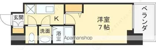 フォーリアライズ大阪イーストゲート【704号室】の間取り