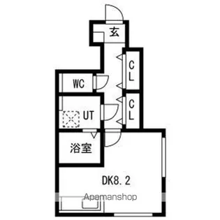 とってもたのし荘【1階】の間取り