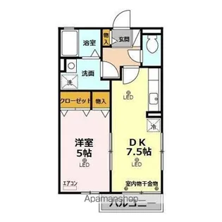 リアルコート Ⅱ【1階】の間取り