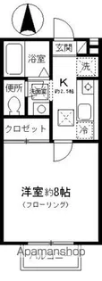 カーサモンテベルデ【2階】の間取り