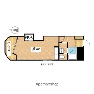 秋月ハイツ【405号室】の間取り
