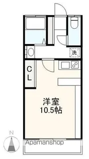 RENOーBANCHO【303号室】の間取り