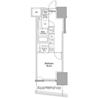 ザ・パークハビオ本郷菊坂【3階】の間取り