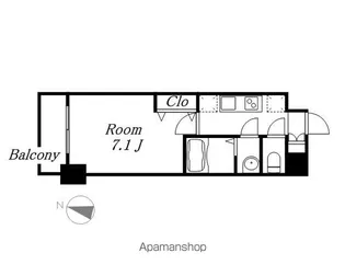 メイクスデザイン名駅南【12階】の間取り