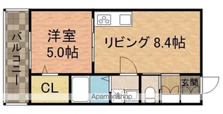 LIKES飯山満町A棟【2階】の間取り