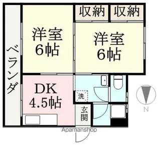 RIO LAGUNA【302号室】の間取り