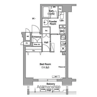 東京都世田谷区羽根木1丁目【マンション】の間取り