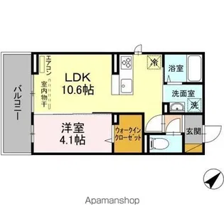 リコルド【2階】の間取り