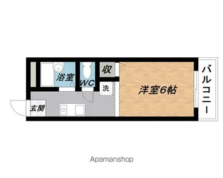 プラコート鴻之台【1階】の間取り