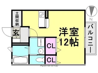 サニーヒル【208号室】の間取り