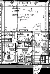 OAK VILLA SHINAGAWA RESIDENCE【3階】の間取り
