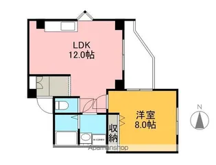 リッツコート【3階】の間取り