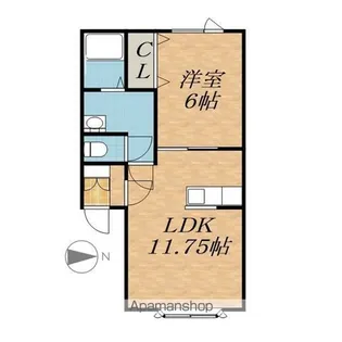 FIORE・Ⅱ【2階】の間取り