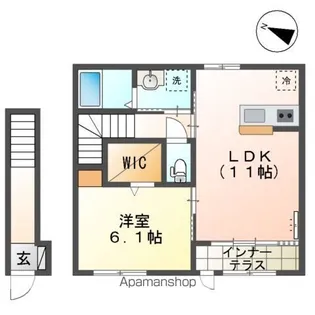 リノナル【2階】の間取り