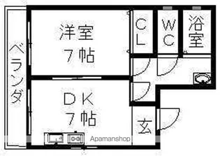 アデランテ【4階】の間取り