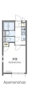 クレイノブルーコーポⅡ【2階】の間取り