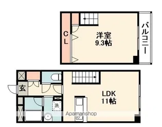 ハイムラポールパート7【1階】の間取り